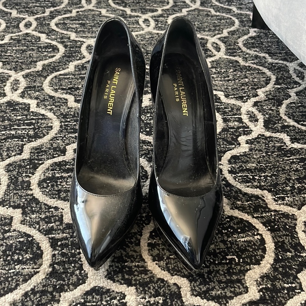 AUTHENTIC! Saint Laurent platform pumps size 40